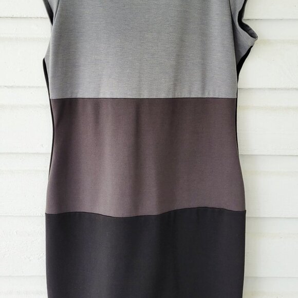 BeBop Women's Dark Color Block Pencil Dress Size Large - Picture 2 of 4